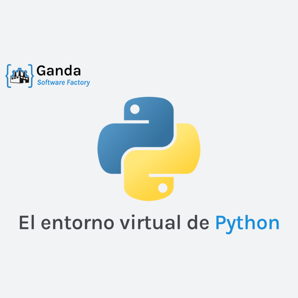 El entorno virtual de Python (portada)
