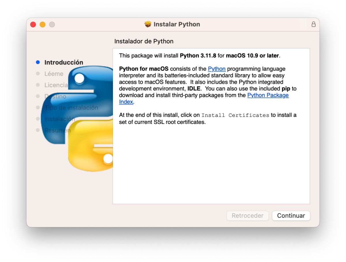 ¿Cómo instalar Python 3 en Linux, Mac y Windows? Python 3.11.8